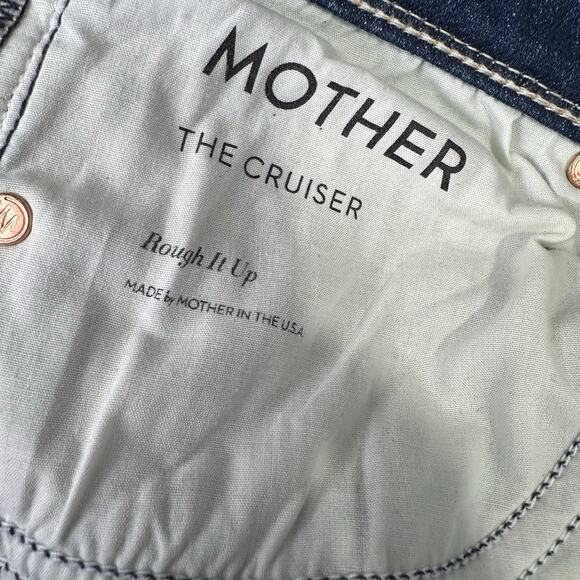 MOTHER Denim Jeans The Cruiser in Rought It Up Size 28 Boot Flare - Picture 7 of 7